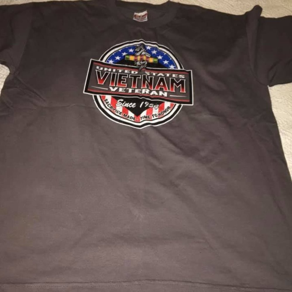United States Vietnam Veteran Tee Shirt S…